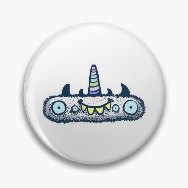 Item preview, Unicorn Fluffy Monster Cute Horned Creature Striped Design designed and sold by NAPOLS.