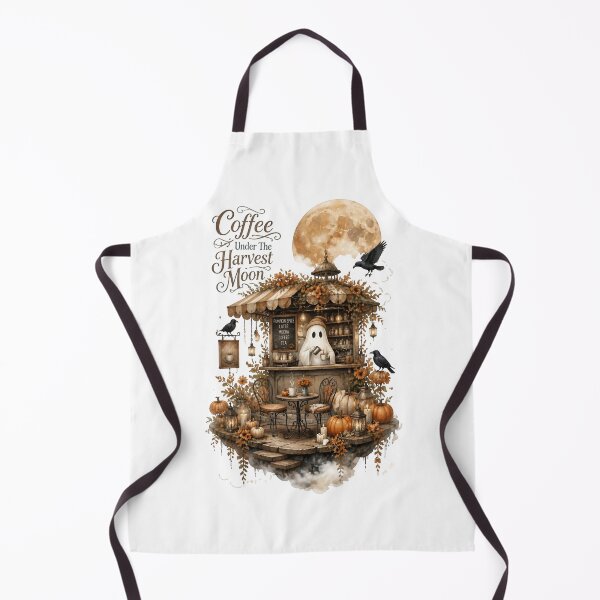 Item preview, Coffee Under The Harvest Moon Halloween designed and sold by Sovereign Supply Co..