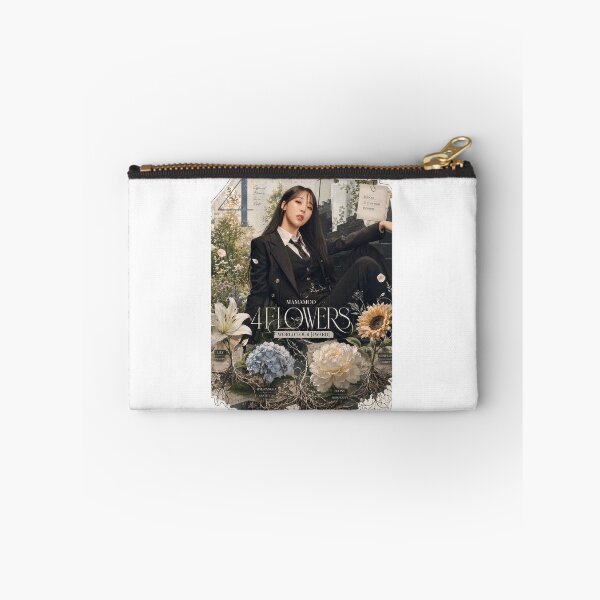 Item preview, MAMAMOO Moonbyul 4 Flowers poster with botanical frame designed and sold by Valereekmerch.