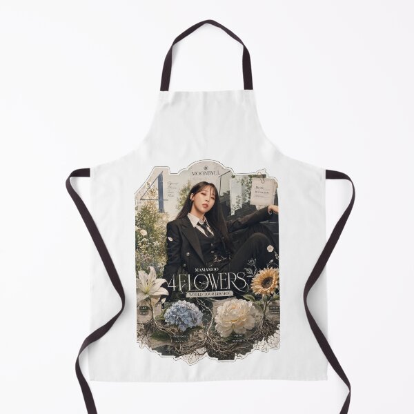 Item preview, MAMAMOO Moonbyul 4 Flowers poster with botanical frame designed and sold by Valereekmerch.