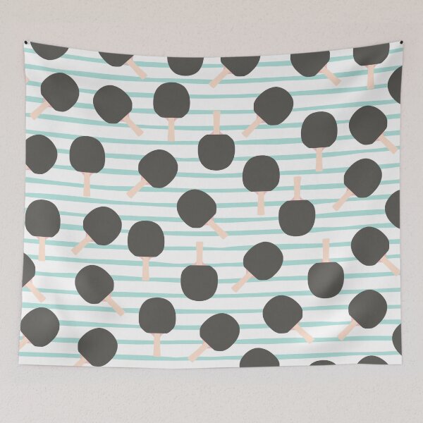 Item preview, Cute Table Tennis Pattern designed and sold by kapotka.