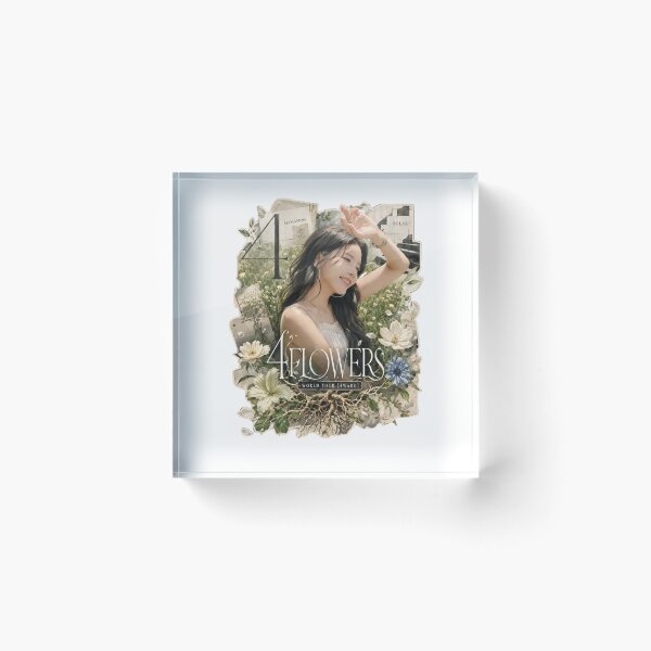 Item preview,  MAMAMOO Solar 4 Flowers vintage botanical garden collage designed and sold by Valereekmerch.