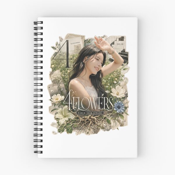 Item preview,  MAMAMOO Solar 4 Flowers vintage botanical garden collage designed and sold by Valereekmerch.
