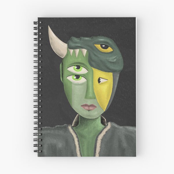 Item preview, Alien No.15 – Physical Enhancement | Cubist Sci-Fi Alien Character Art designed and sold by aekritdeach.