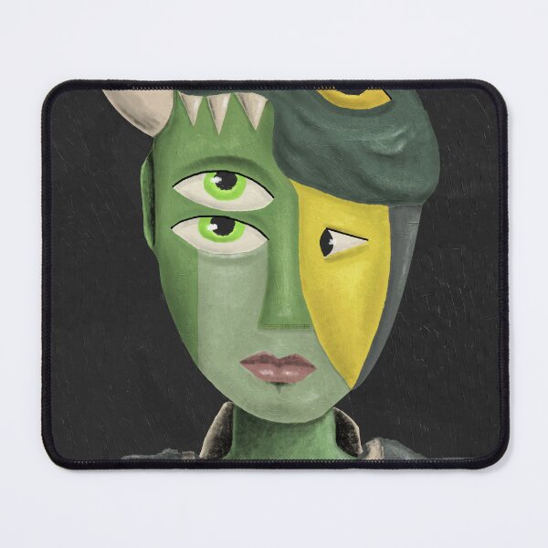 Item preview, Alien No.15 – Physical Enhancement | Cubist Sci-Fi Alien Character Art designed and sold by aekritdeach.
