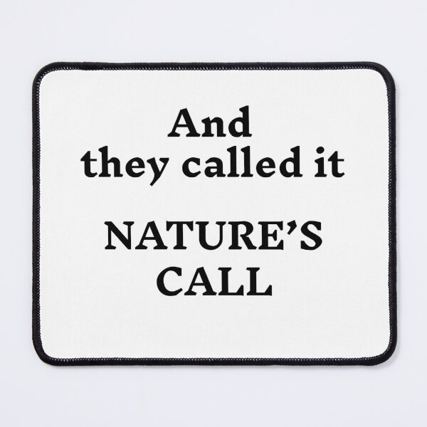 Item preview, Nature's Call designed and sold by The WordCatcher Street.