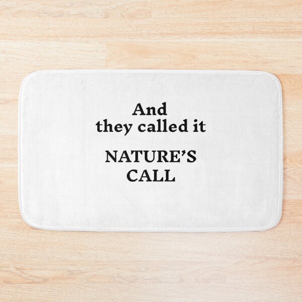 Item preview, Nature's Call designed and sold by The WordCatcher Street.