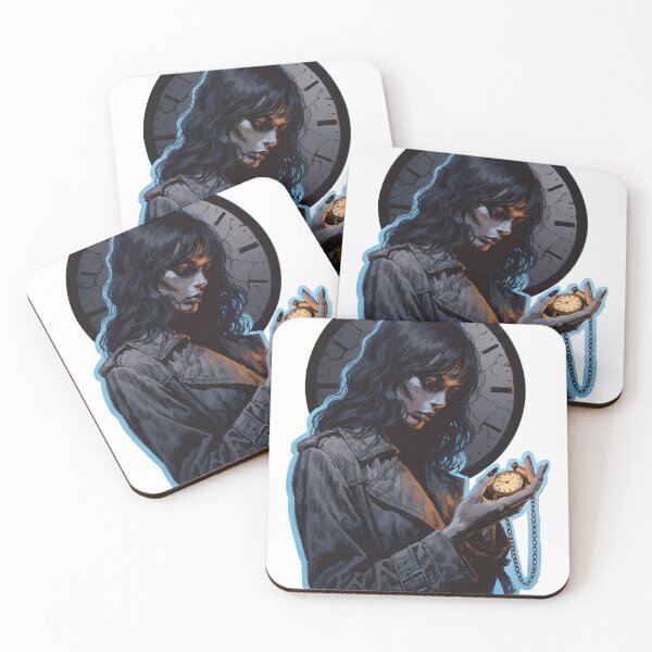 Item preview, Woman holding vintage pocket watch as transparent PNG designed and sold by Creative88Art.
