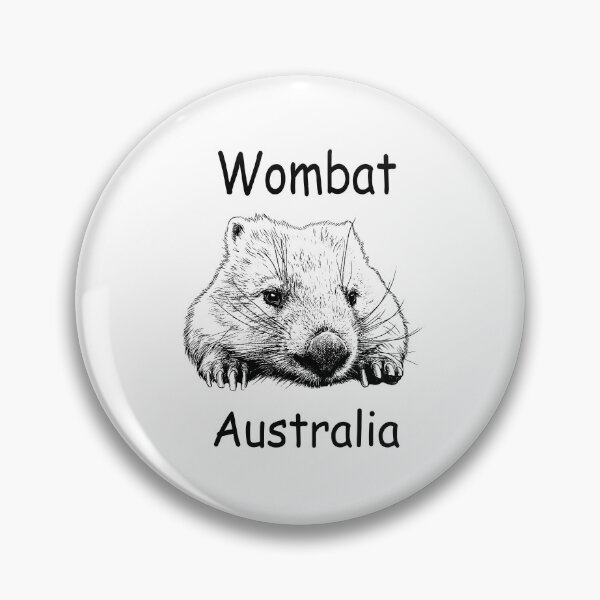 Artikelvorschau, Wombat Porträt entworfen und verkauft von JVFotoArt.