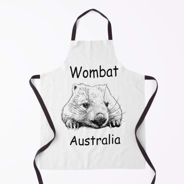 Item preview, Wombat portrait designed and sold by JVFotoArt.