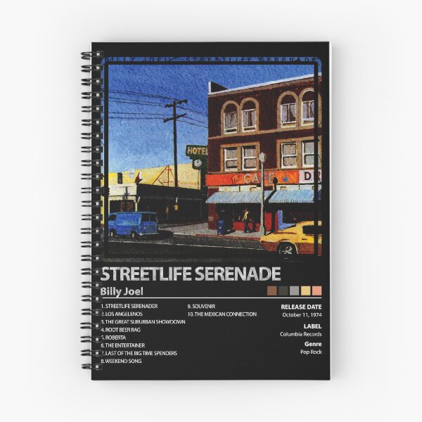 Item preview, Serenata callejera de Billy Joel designed and sold by lankard-gallery.