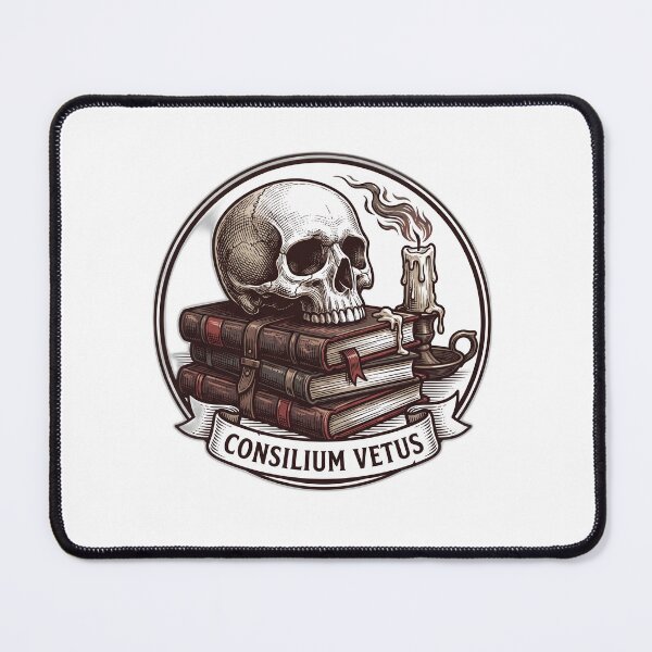 Item preview, Dark Academia Skull and Books designed and sold by ryanguas.