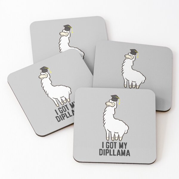 Item preview, Funny Llama I Got My Dipllama School Graduation Diploma Performance designed and sold by FrankIsabel.