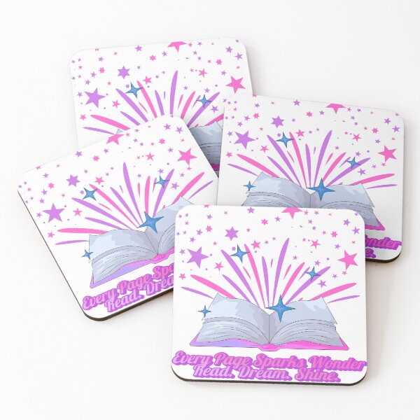 Item preview, Every Page Sparks Wonder – Read Dream Shine Book Lover Fireworks Reading Design designed and sold by Daily Mood Studio.