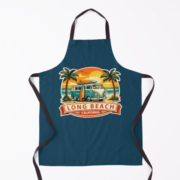 Item preview, Long Beach California Surf Van designed and sold by getpressedshirt.