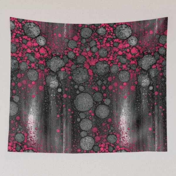 Item preview, Neon Magenta Biological Cellular Texture Art designed and sold by Piotrek0001.