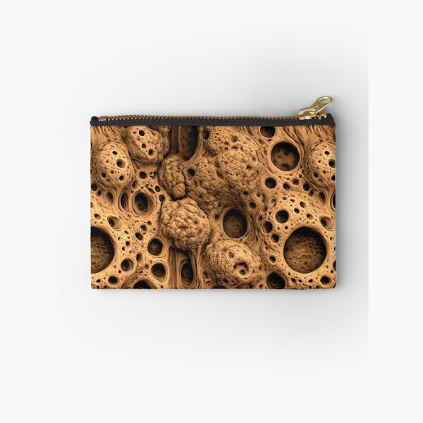 Item preview, Earthy Orange Porous Coral Reef Abstract designed and sold by Piotrek0001.