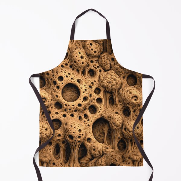Item preview, Earthy Orange Porous Coral Reef Abstract designed and sold by Piotrek0001.