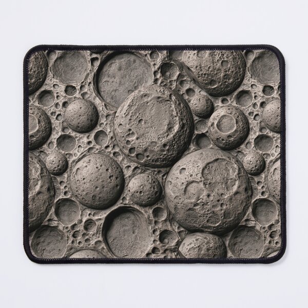 Item preview, Classic Grey Lunar Crater Surface Texture designed and sold by Piotrek0001.