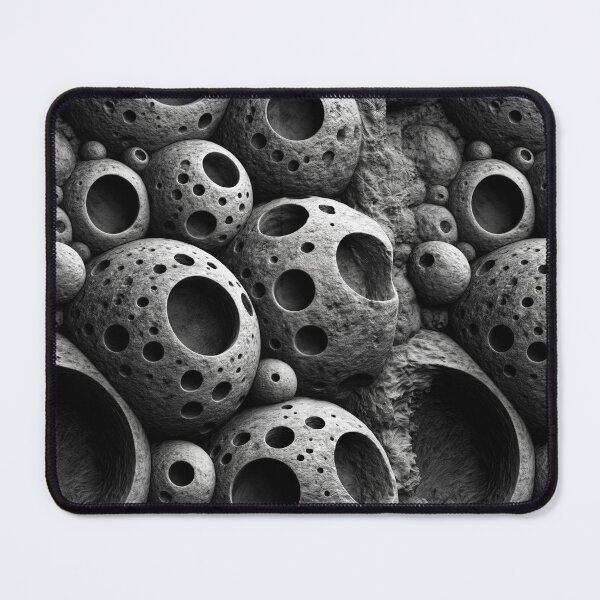 Item preview, Detailed Grey Microscopic Cell Wall Art designed and sold by Piotrek0001.