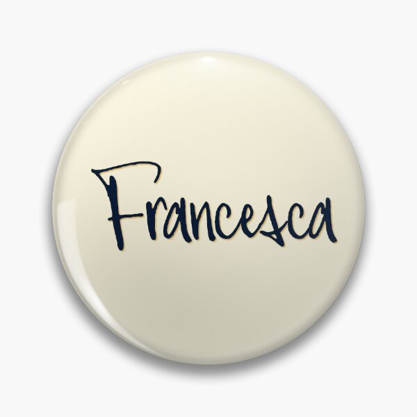 Item preview, FRANCESCA personalized type design designed and sold by CharlottePlaceArt.