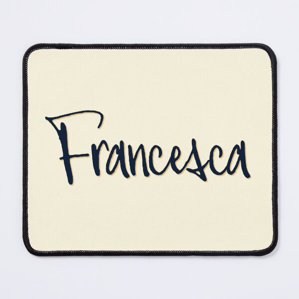 Item preview, FRANCESCA personalized type design designed and sold by CharlottePlaceArt.