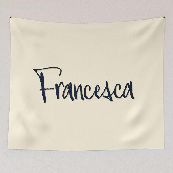 Item preview, FRANCESCA personalized type design designed and sold by CharlottePlaceArt.