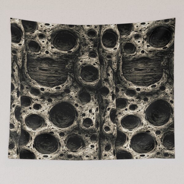 Item preview, White Ash Organic Porous Stone Surface designed and sold by Piotrek0001.