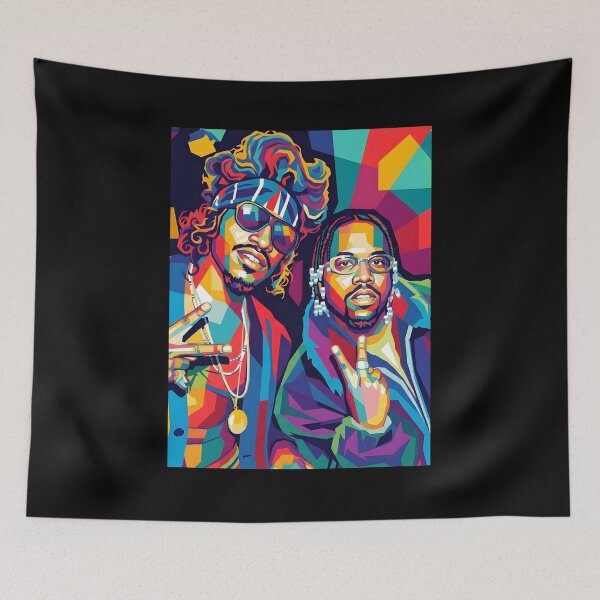 Item preview, OutKast Pop art  designed and sold by Superkent.