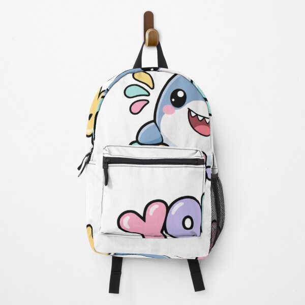 Item preview, You're jaw-some! Cute Kawaii Shark designed and sold by BoosterShop.