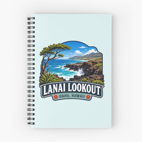 Item preview, Lanai Lookout, Oahu, Hawaii - Coastal View designed and sold by Myra365Art.