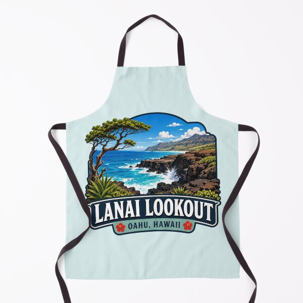 Item preview, Lanai Lookout, Oahu, Hawaii - Coastal View designed and sold by Myra365Art.