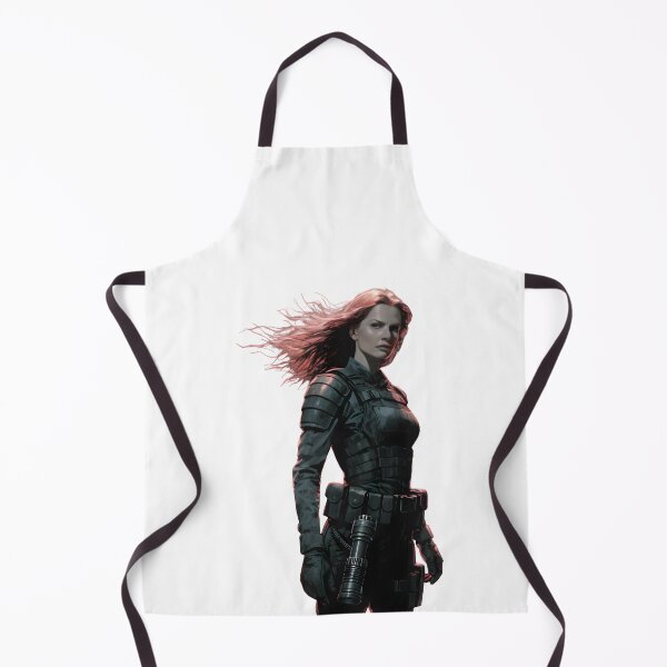 Item preview, Woman with red hair wearing tactical as clean cutout designed and sold by Creative88Art.