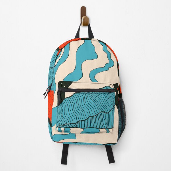 Item preview, Night red beach designed and sold by Swadeillustrations.