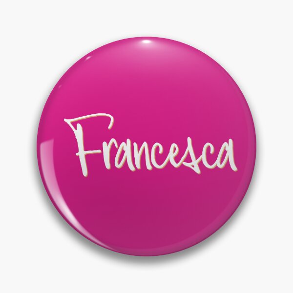 Item preview, FRANCESCA personalized type design designed and sold by CharlottePlaceArt.