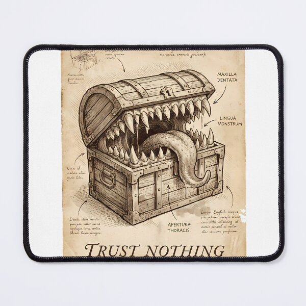 Item preview, Warlock Pact Eldritch Horror Art Deco Funny TTRPG Class designed and sold by WorldShop17.