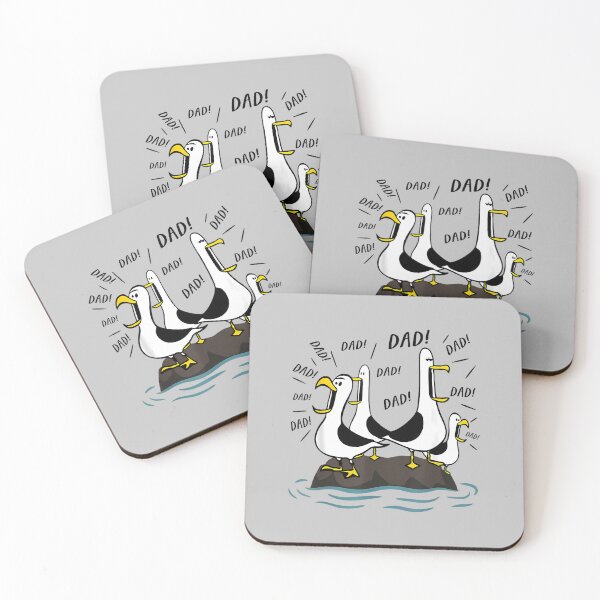 Item preview, Funny Seagull Dad Fathers Day Papa Seagulls Humor designed and sold by FrankIsabel.