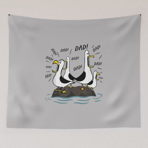 Item preview, Funny Seagull Dad Fathers Day Papa Seagulls Humor designed and sold by FrankIsabel.