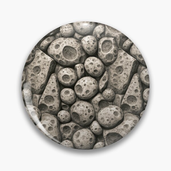 Item preview, Fragmented Grey Stone Cellular Abstract Art designed and sold by Piotrek0001.