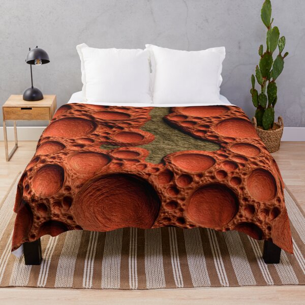 Item preview, Vivid Orange Volcanic Crater Abstract Design designed and sold by Piotrek0001.