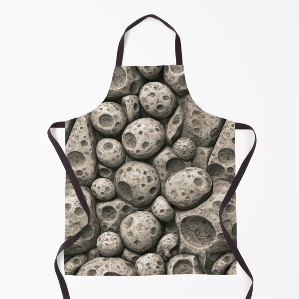 Item preview, Fragmented Grey Stone Cellular Abstract Art designed and sold by Piotrek0001.