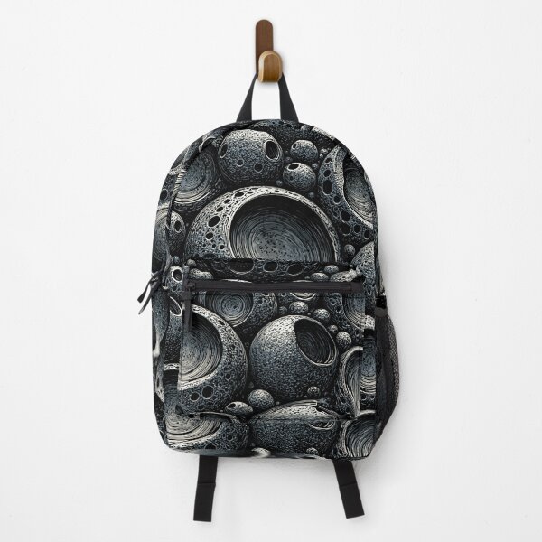 Item preview, Slate Blue Planetary Crater Surface Art designed and sold by Piotrek0001.