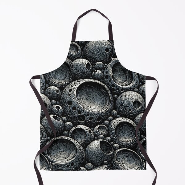 Item preview, Slate Blue Planetary Crater Surface Art designed and sold by Piotrek0001.
