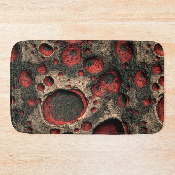 Item preview, Red Lichen on Grey Stone Texture Art designed and sold by Piotrek0001.