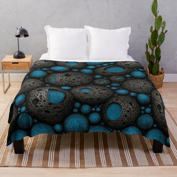 Item preview, Electric Teal Organic Biological Cell Wall designed and sold by Piotrek0001.