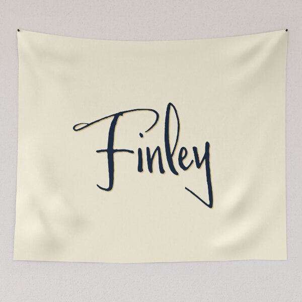 Item preview, FINLEY personalized type design designed and sold by CharlottePlaceArt.