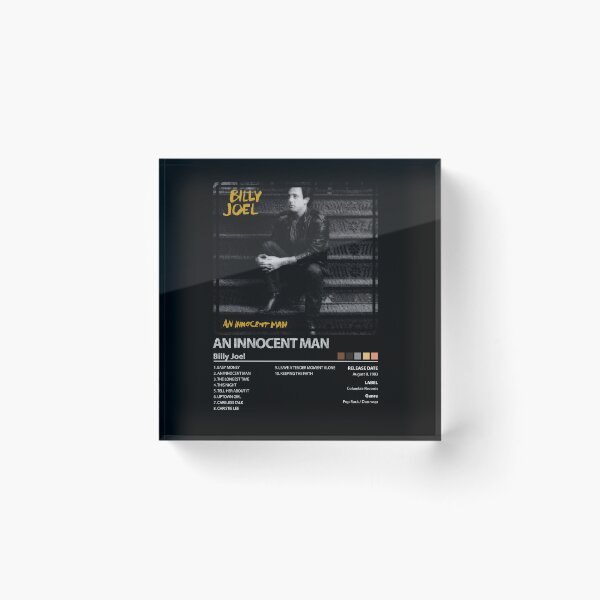 Item preview, An Innocent Man Billy Joel Retro Album designed and sold by lankard-gallery.