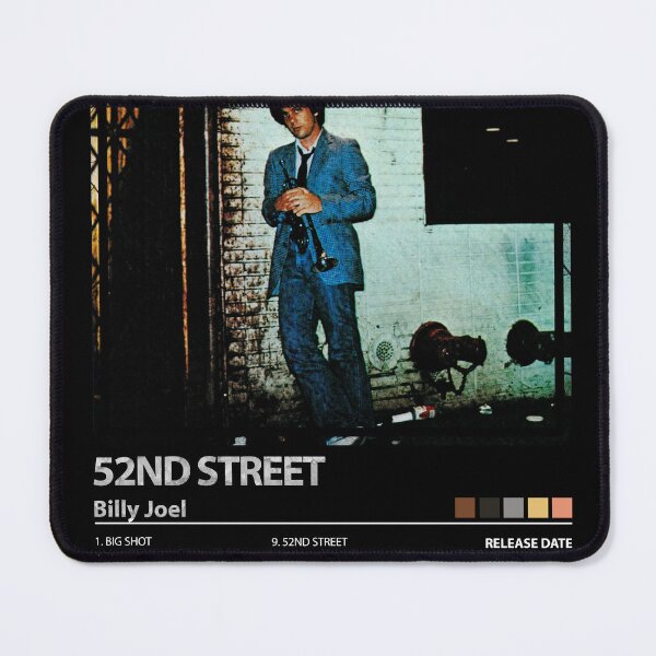 Item preview, 52nd Street Billy Joel Vintage Album Poster designed and sold by lankard-gallery.