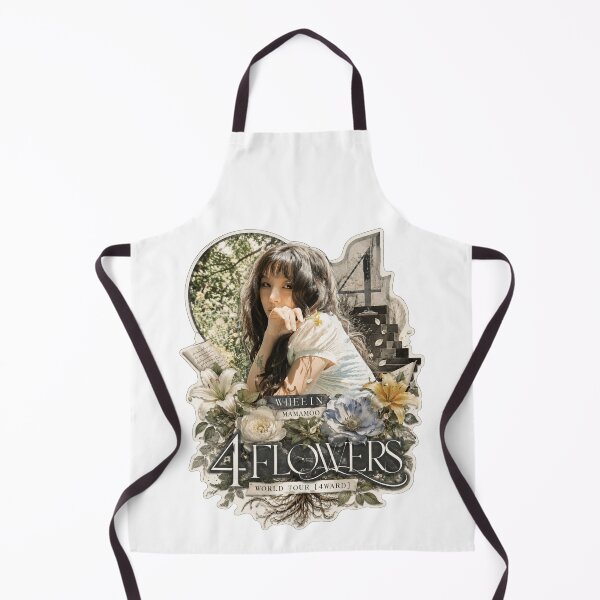 Item preview, MAMAMOO Wheein 4 Flowers vintage botanical collage visual designed and sold by Valereekmerch.