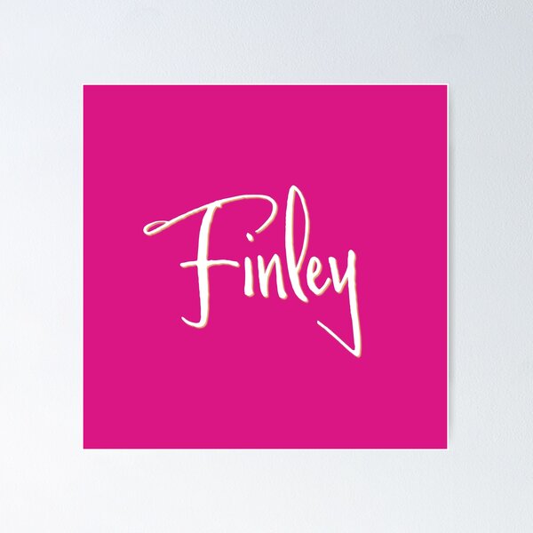 Item preview, FINLEY personalized type design designed and sold by CharlottePlaceArt.